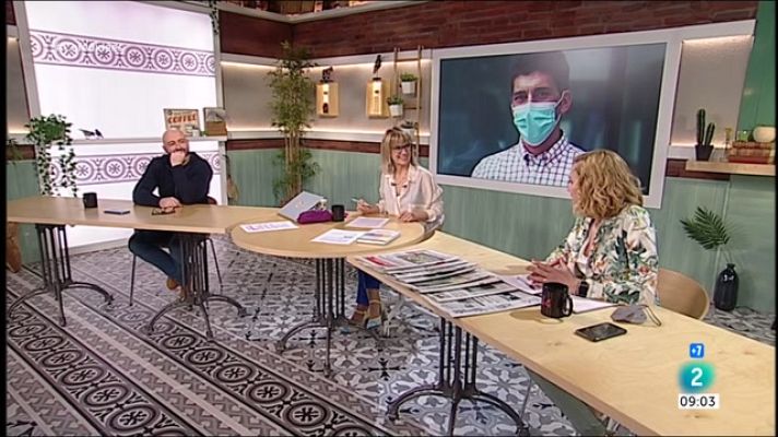 Cafè d'idees - Oriol Mitjà, Màrius Carol i fi estat d'alarma