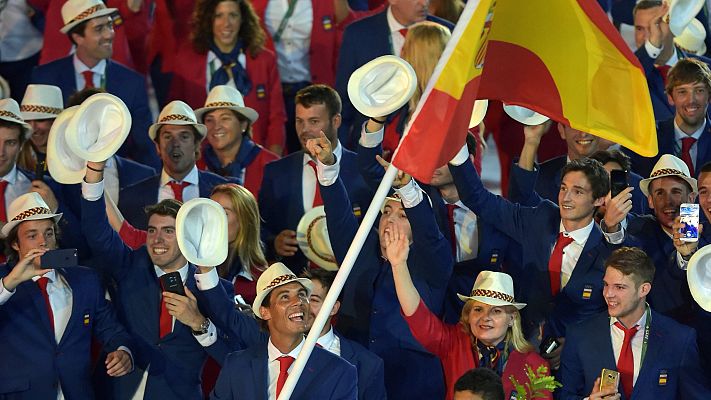 Telediario 1 - El equipo español, listo para superar en Tokio las medallas de Río