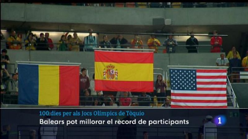 100 dies per als Jocs de Tòquio.