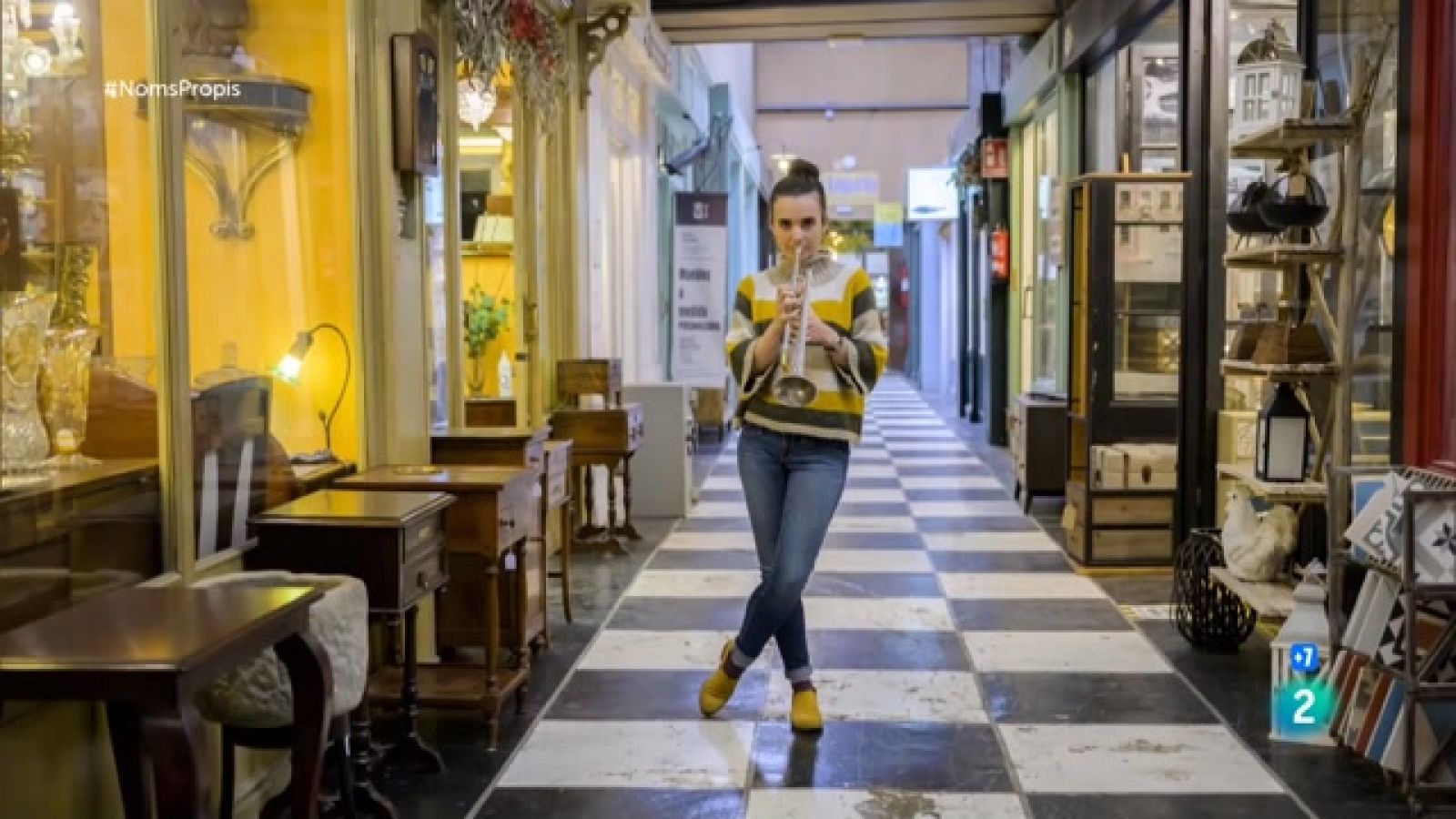 Andrea Motis entrevistada per Anna Cler a Noms Propis