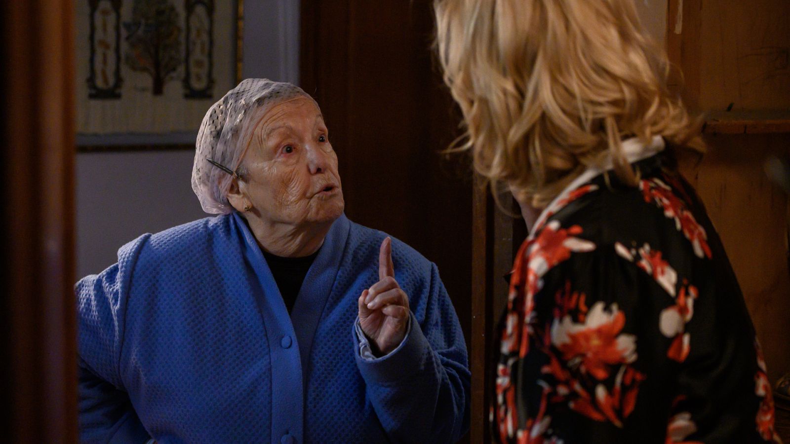 El rapapolvo de Herminia a Mercedes