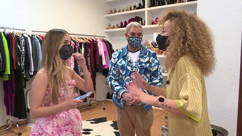 Así se prepara Ana Mena para acudir a los eventos virtuales