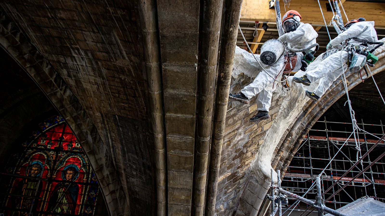 Así avanza la reconstrucción de Notre Dame | Ver