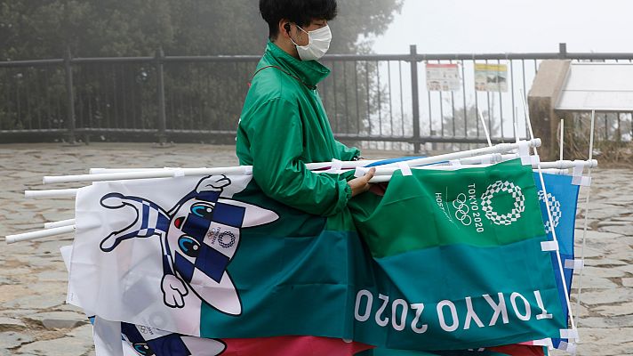 Telediario 1 - Peligra la celebración de los Juegos de Tokio 2020
