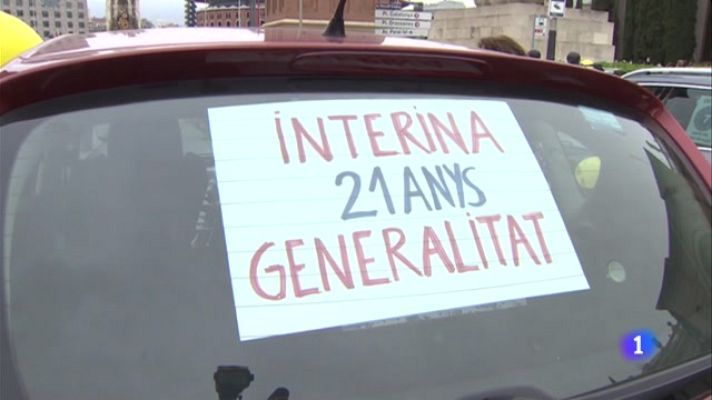 L'Informatiu - Primera querella penal pels interins de llarga durada a l'administració