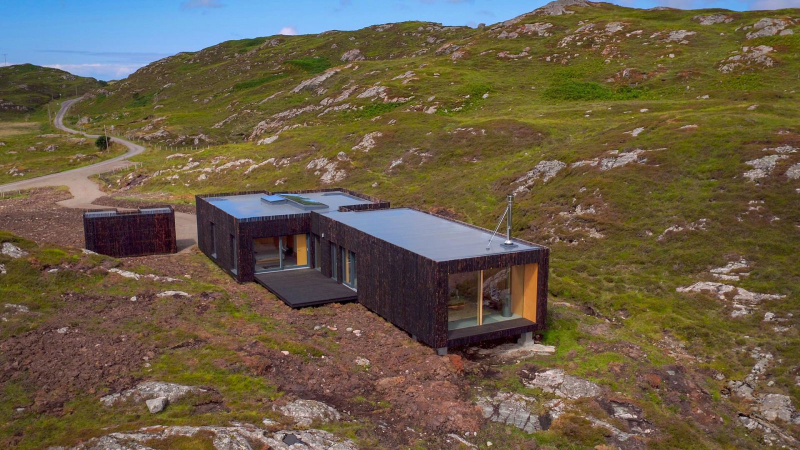 Construcciones imposibles - La casa del lago en el acantilado - ver ahora