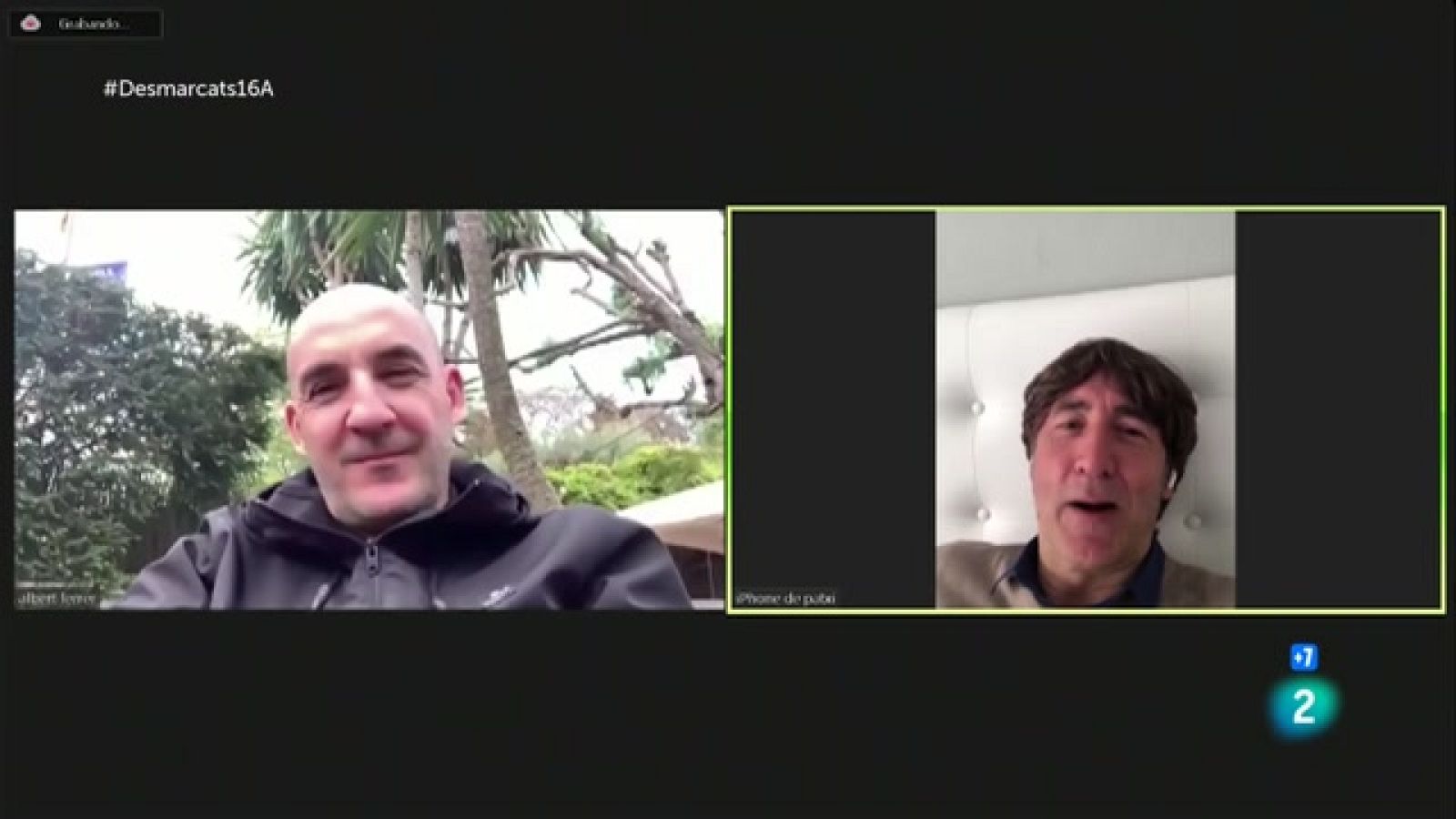 Desmarcats. Entrevista a Chapi Ferrer i Patxi Salinas, exfutbolistes