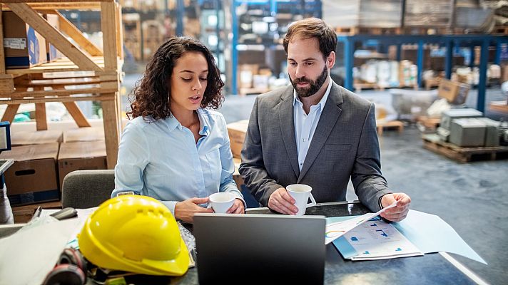 Telediario 1 - Un 6% de los trabajadores en España apuesta por los retos del emprendimiento