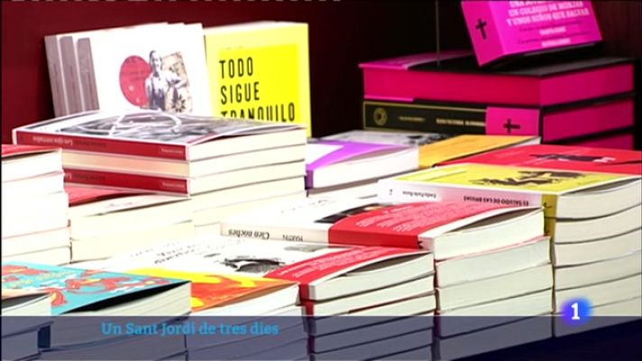 L'Informatiu - Sant Jordi de tres dies i amb limitacions a les parades