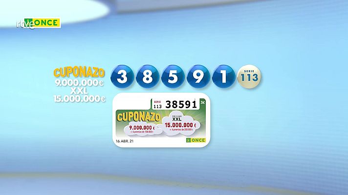 Sorteos ONCE - Sorteo ONCE - 16/04/21