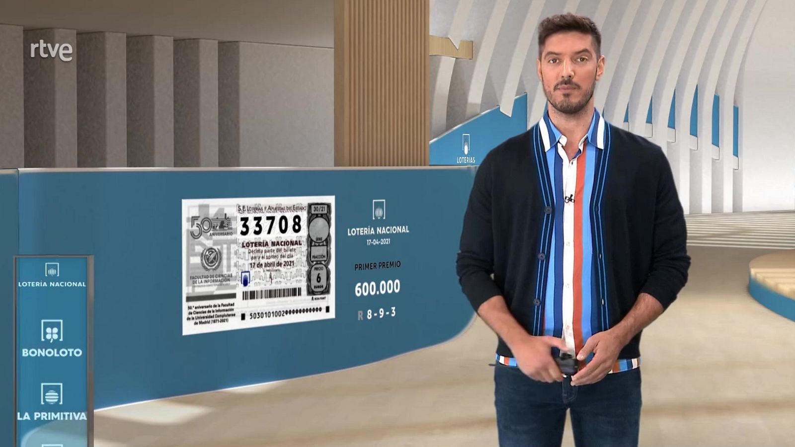 Sorteo de la Lotería Nacional del 17/04/2021 - ver ahora