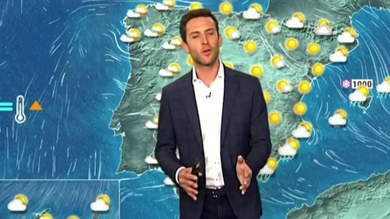 Ascenso de las temperaturas diurnas en la Península y Baleares - El tiempo | Ver