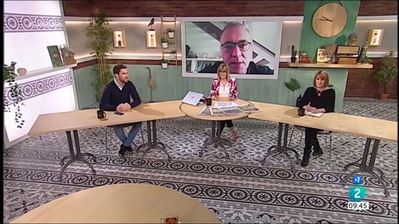 Marcel Mauri, Robert Güerri i Patricia López Arnáiz