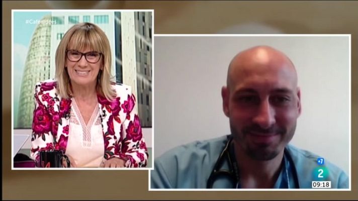 Cafè d'idees - Doctor Robert Güerri: "Podem començar a veure el final"