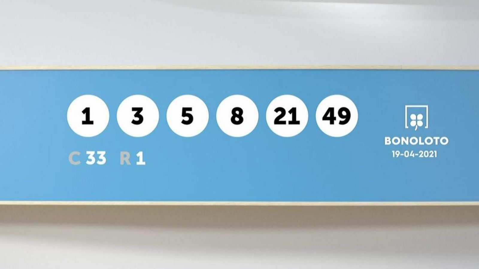 Sorteo de la Lotería Bonoloto del 19/04/2021 - Ver ahora