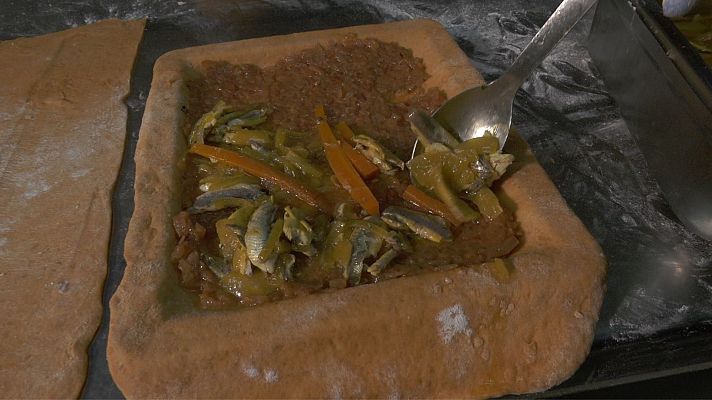 RTVE Cocina - Receta gallega: empanada de boquerones