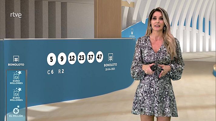 Loterías - Sorteo de la Bonoloto y Euromillones del 20/04/2021