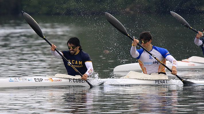 Telediario 1 - Francisco Cubelos e Iñigo Peña, logran plaza para Tokio en el K2 1.000