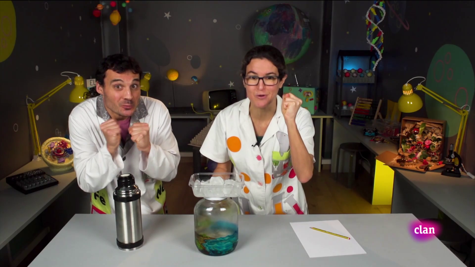 Aprendemos en Clan - RETO - Experimento del ciclo del agua - RTVE.es - Aprendemos en Clan | Ver