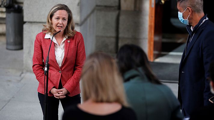 Informativo 24h - Calviño pide a bancos minimizar impactos en empleo y critica los altos bonus