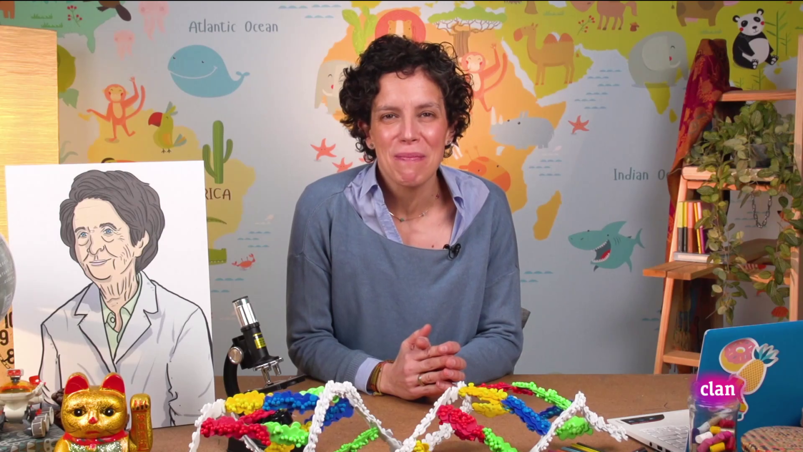 Aprendemos en Clan - CIENCIAS SOCIALES - De mayor quiero ser Margarita Salas - RTVE.es - Aprendemos en Clan | Ver