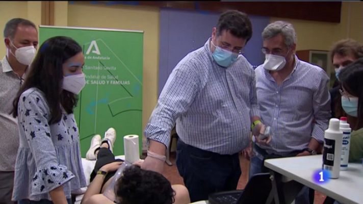 Noticias Andalucía - Andalucía quiere ser pionera en el diagnóstico de COVID-19 por ecografía
