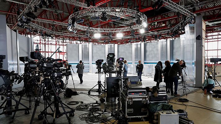 Telediario 1 - Los candidatos a la presidencia de la Comunidad de Madrid se enfrentarán en el primer debate