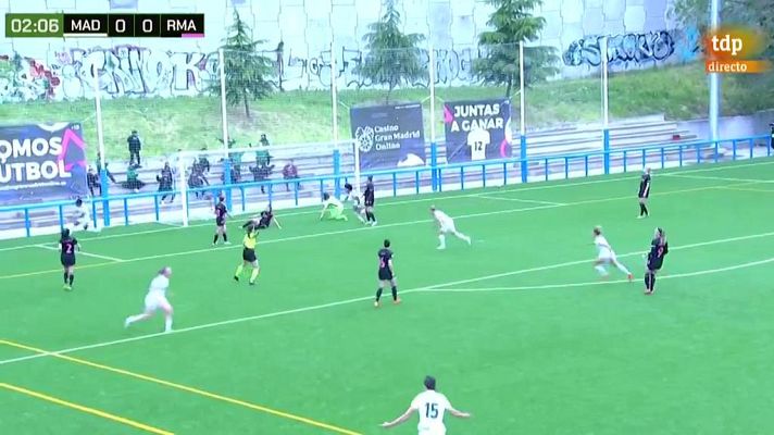 Fútbol - Copa de la Reina | Geyse adelanta al Madrid CFF frente al Real Madrid (1-0)
