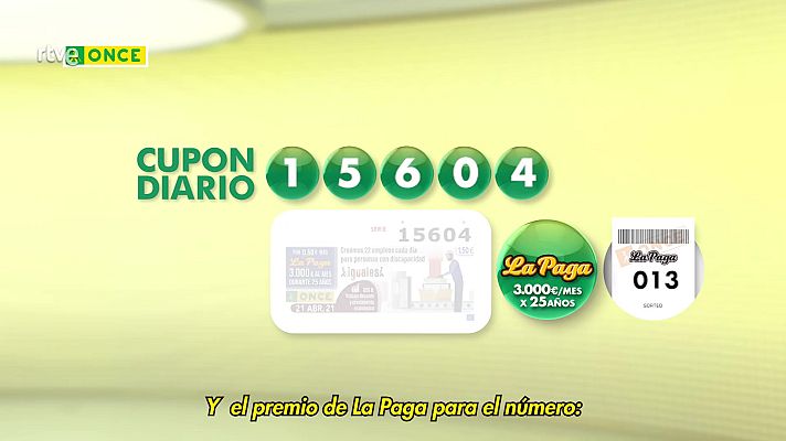Sorteos ONCE - Sorteo ONCE - 21/04/21