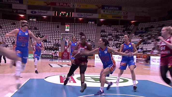 Baloncesto en RTVE - Liga fem.Endesa.Play off Semifinal ida: Spar Girona-Valencia