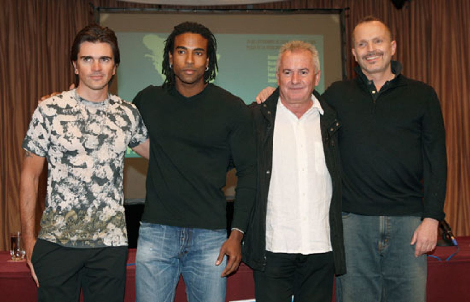 Miguel Bosé, Juanes, Victor Manuel y Yotuel de Orishas presentan su concierto de La Habana | Ver