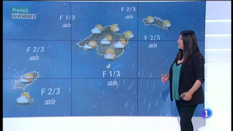 El temps a les Illes Balears - 22/04/21