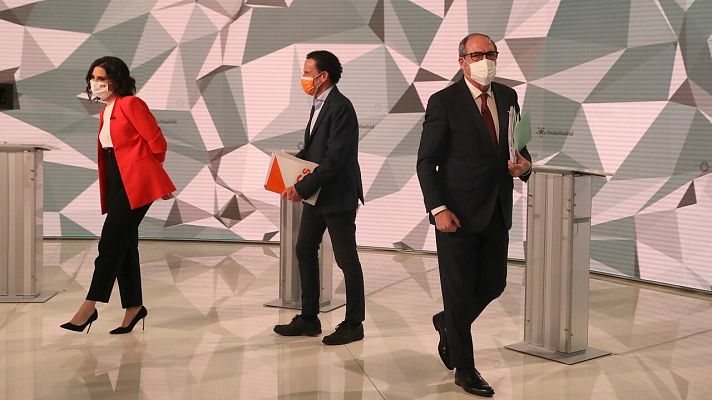 Telediario 1 - La encuesta del CIS y el giro de Gabilondo marcan la campaña madrileña