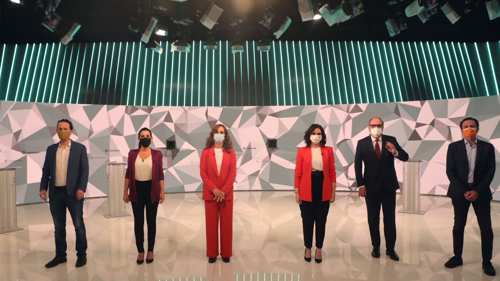 ¿Cómo llegaron los candidatos al debate electoral?