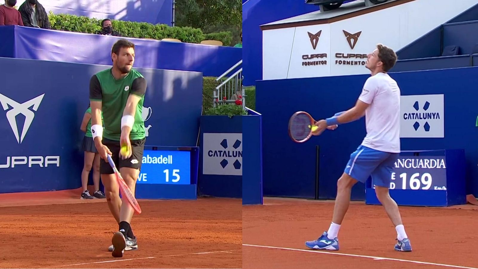 Tenis - ATP 500 Trofeo Conde de Godó. 4º partido: B. Zapata Miralles - P. Carreño Busta - ver ahora