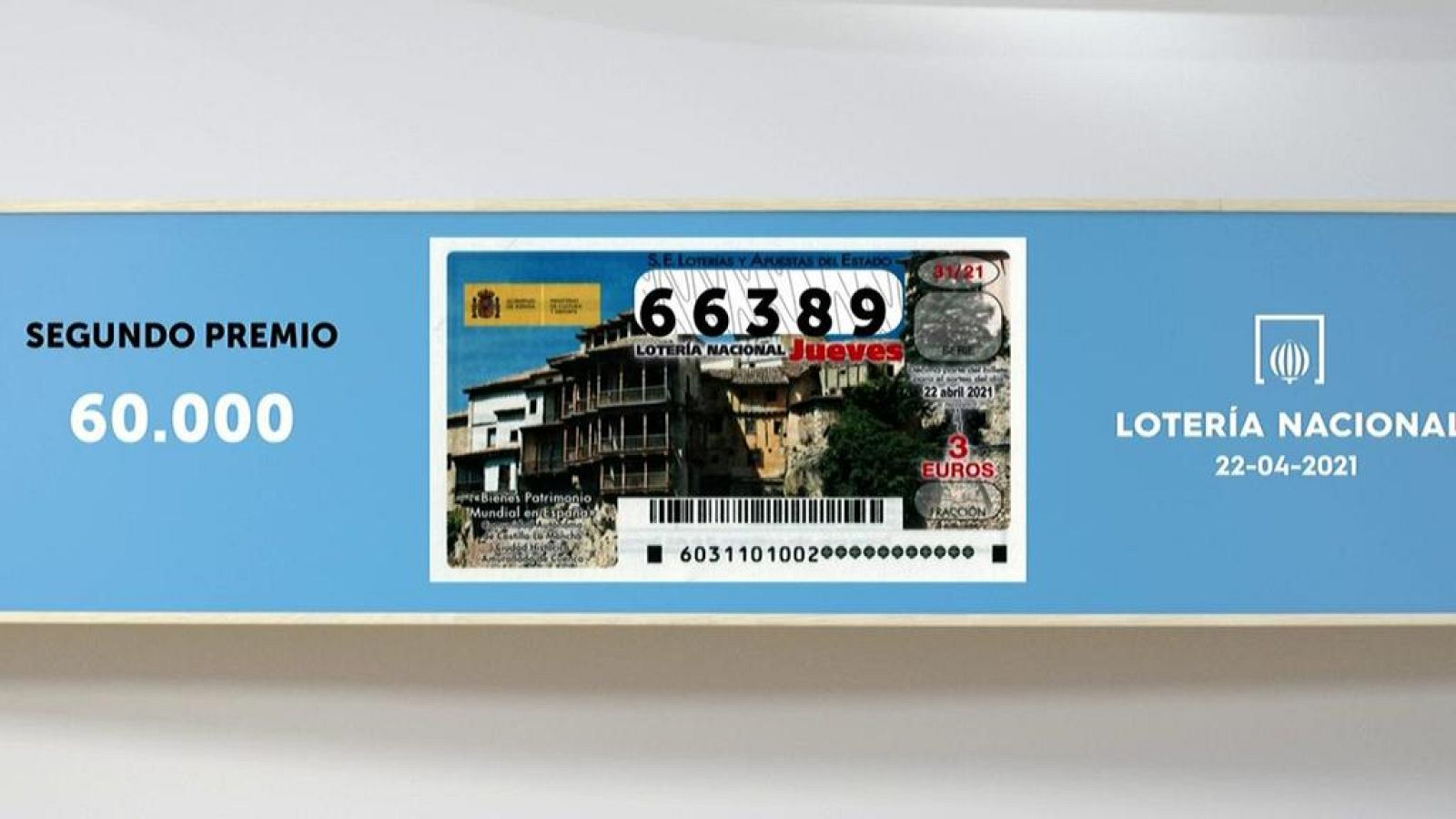 Sorteo de la Lotería Nacional del 22/04/2021 - Ver ahora