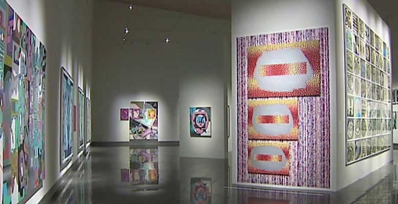 Telediario 1 - Luis Gordillo 'rejuvenece' su arte y da el salto al dibujo en cerámica