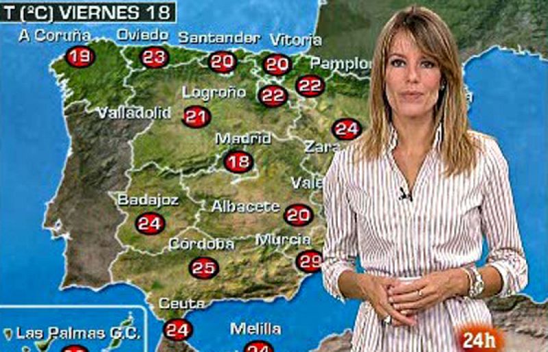 El fin de semana comienza con lluvias