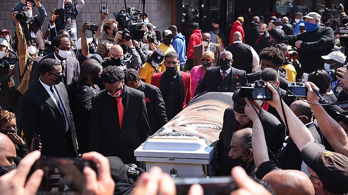 Telediario 1 - Funeral de Wright: un clamor en defensa de una reforma integral de la Policía en EE.UU.