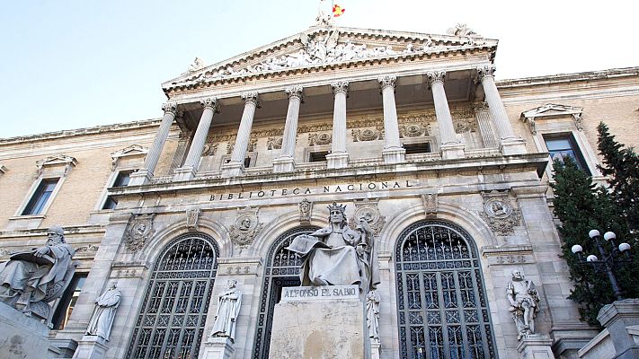 Telediario 1 - El Telediario celebra el Día del Libro en la Biblioteca Nacional