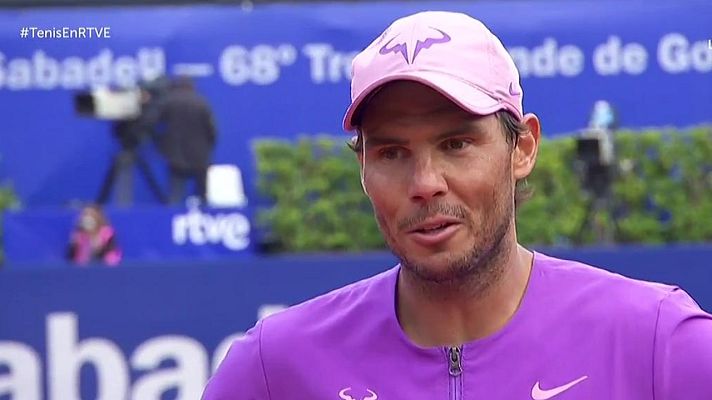 Tenis - Rafa Nadal: "Necesito estar al 100% si quiero vencer a Tsitsipas"