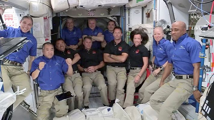 Informativo 24h - Culmina con éxito el viaje de la misión Crew-2 a la Estación Espacial Internacional