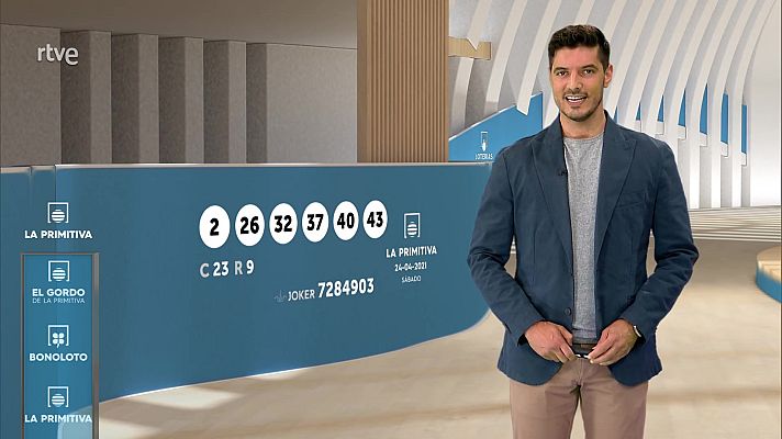 Loterías - Sorteo de la Bonoloto y Primitiva del 24/04/2021