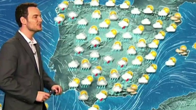 La borrasca Lola dejará este domingo precipitaciones en casi toda la península - El tiempo | Ver