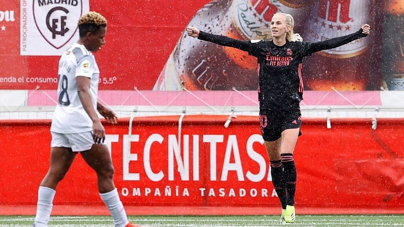 El Real Madrid vence al Madrid CFF en la revancha liguera de la Copa