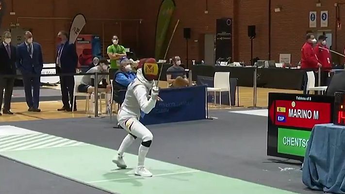 Otros deportes - María Mariño se queda a tres tocados lograr plaza en esgrima para Tokio
