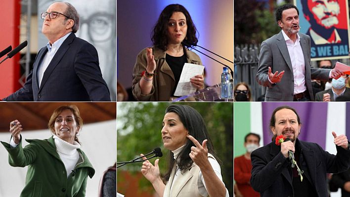 Telediario 1 - Los partidos endurecen el  discurso el ecuador de la campaña