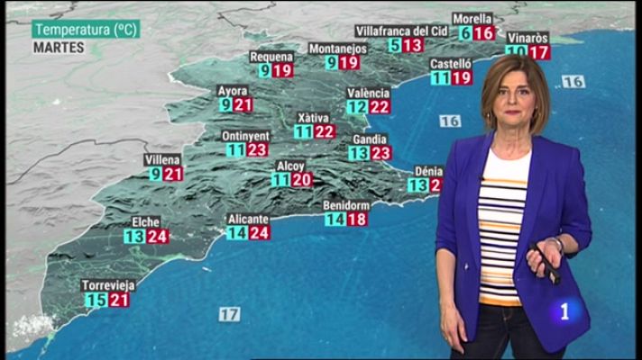 L'informatiu - Comunitat Valenciana - El tiempo en la Comunitat Valenciana - 26/04/21