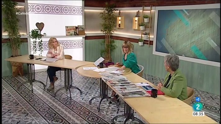 Cafè d'idees - Reyes Maroto, Alex Corretja i crispació 4M