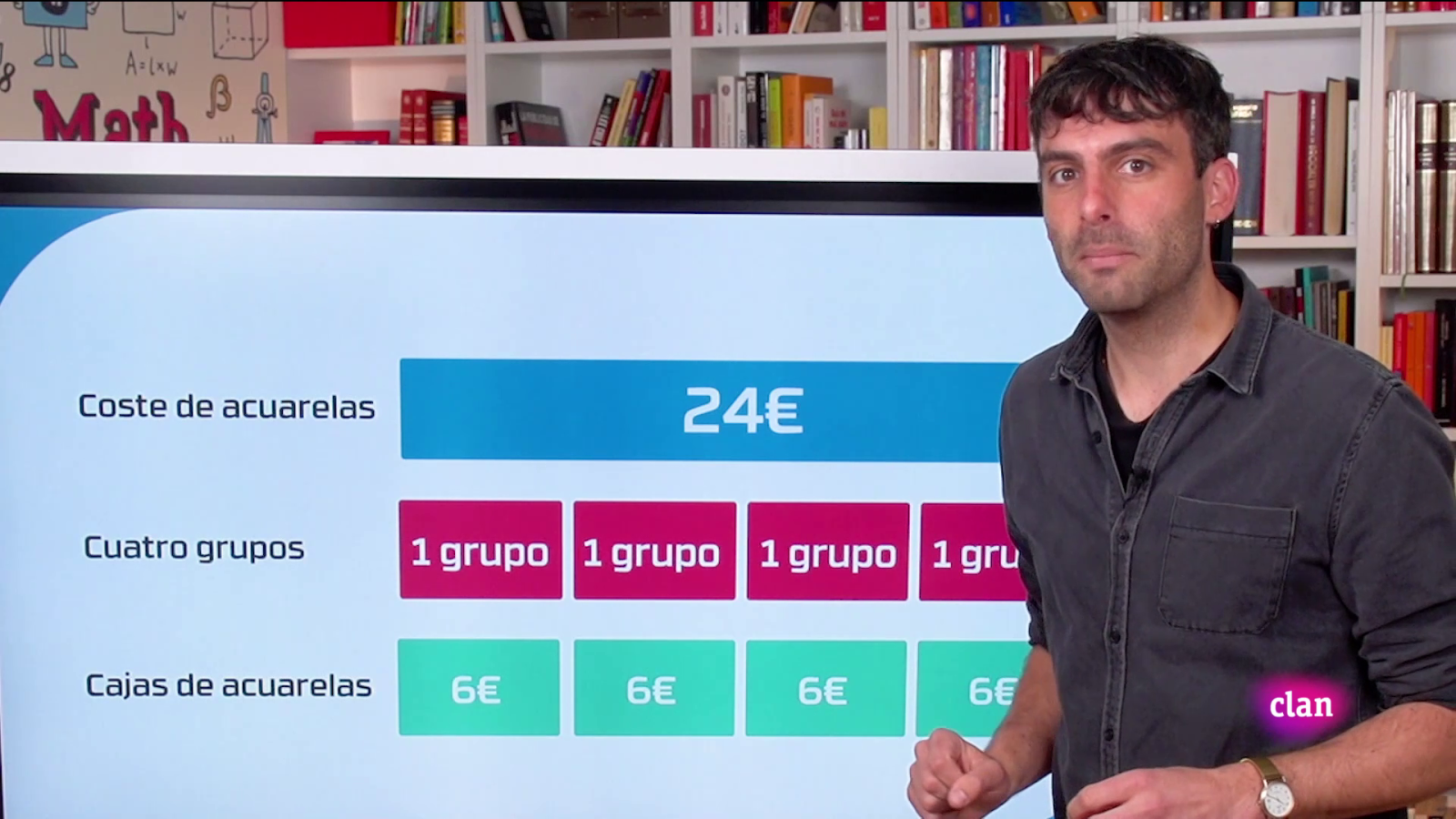 Aprendemos en Clan - MATEMÁTICAS - Un problema, varias soluciones - RTVE.es - Aprendemos en Clan | Ver